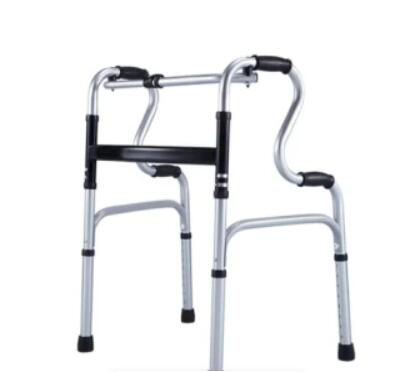 Walking Rollator/Height Adjustable Foldable Aluminum Walker with Front Wheels/Wholesale Walking Frame Rollator Folding Walking Aids Aluminum Rollator Walker