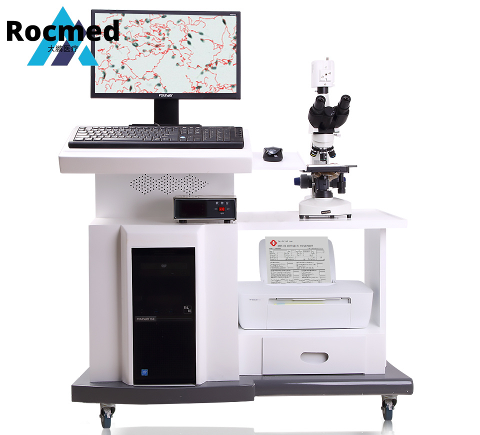 Dog Cat Horse Cow Pig Canine Feline Giant Big Animal Hospital Clinc Veterinary Sperm Analysis Machine for Animals Animal Sperm Analyzer to Test Sperm Quality
