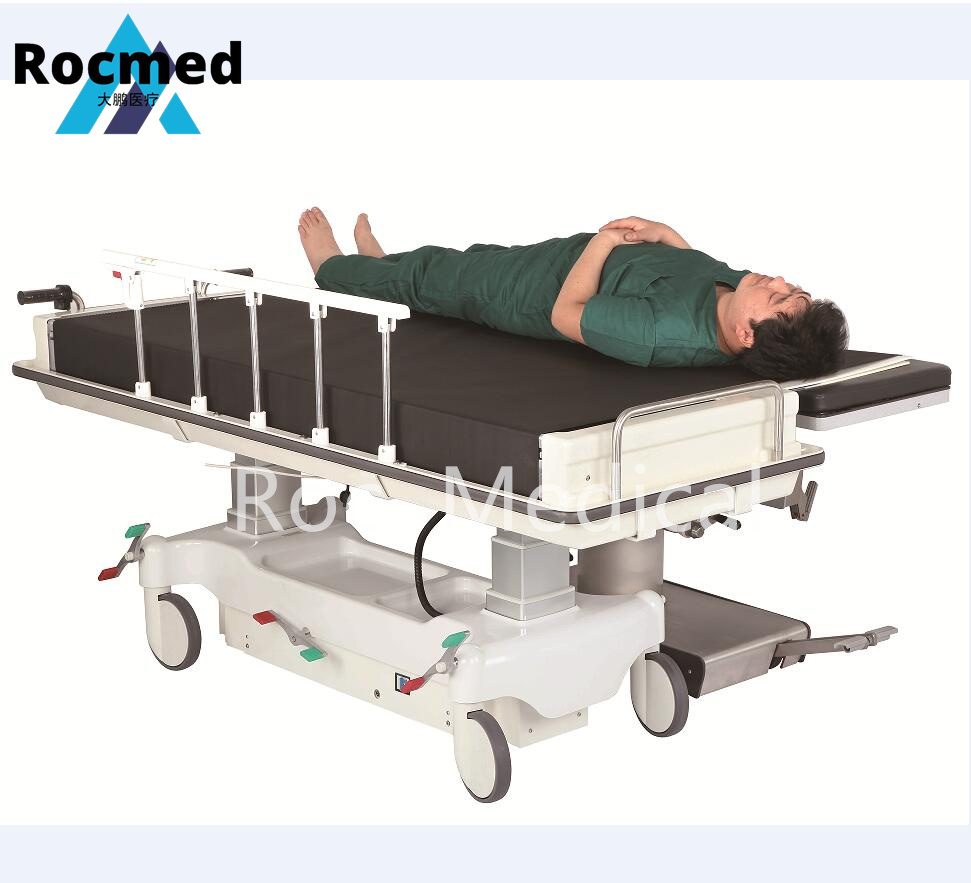 Medical Patient Transfer Transport ABS Bed Stretcher Trolley