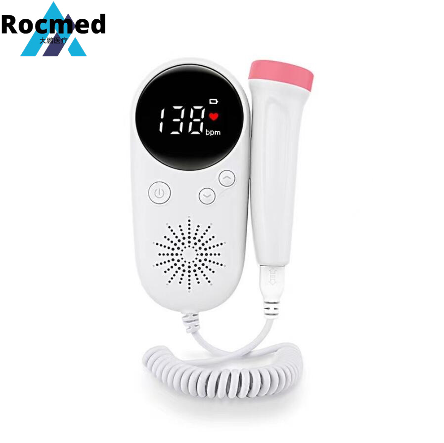 Handheld Portable Heartbeat Monitor Baby Heart Rate Detector/Home Use Heart Rate Fetal Baby Doppler for Fetus Fetal Price