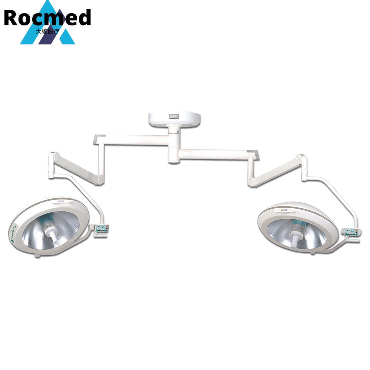 Factory Price Surgical Lamp with Integrated Full HD Camera Double Dome Ceiling LED Theatre Operating Light Ot Light LED OEM ODM