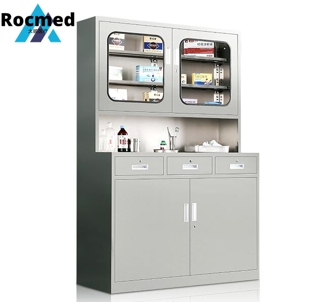 Hospital Medical Pharmacy Steel File Storage Metal Filing Cabinet Price
