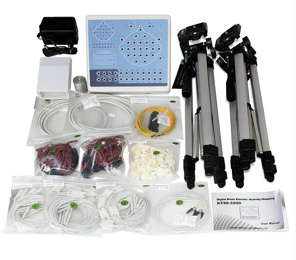 32 Channel Portable Medical Psg Erpnideo EEG System Equipment Electroencefalogram Electroencephalograph EEG
